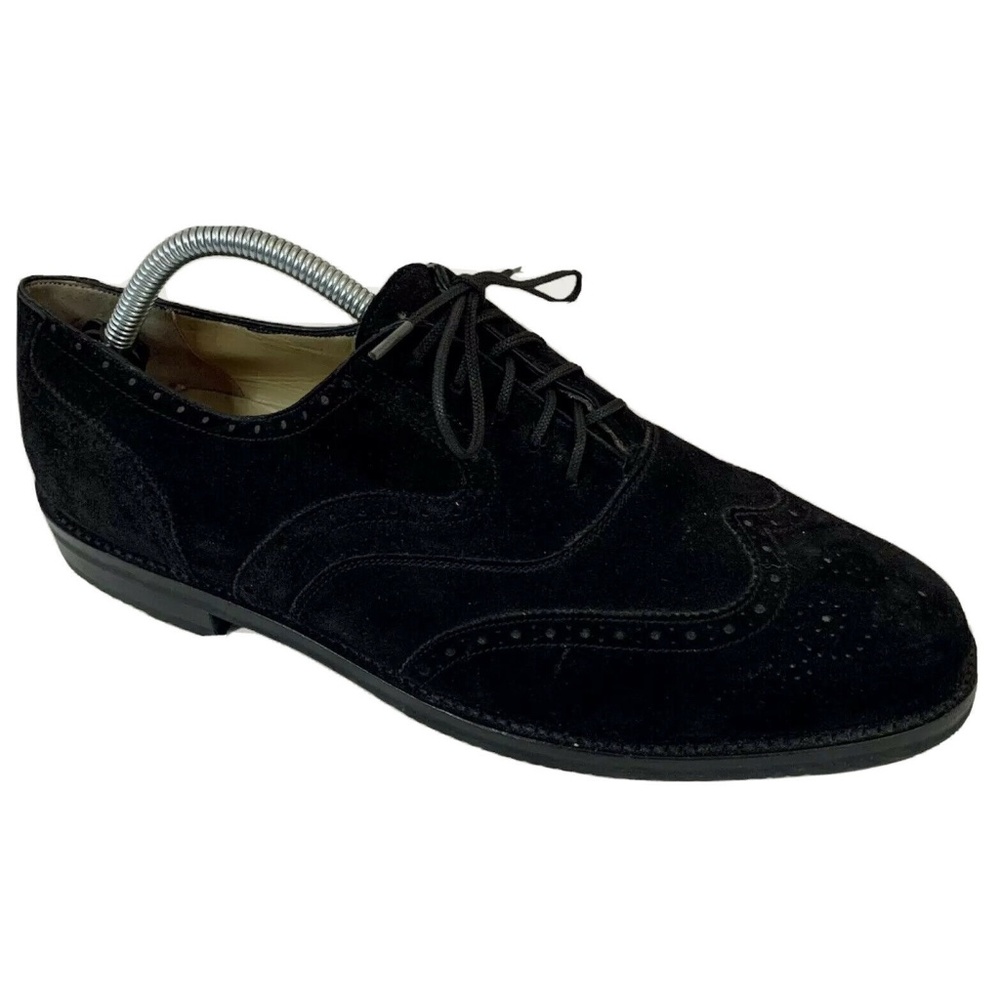 Cole Haan Oxford Wingtip Suede Made In Italy